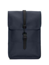 Sac � Dos 1 Compartiment + Pc 13" Rains Bleu city 13020
