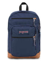 Rugzak 2 Compartimenten Met 15" Laptopvak Jansport Blauw backpack EA5BAK