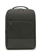 Sac  Dos 1 Compartiment + Pc 15" Miniprix Noir fac 1123