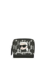 Portefeuille Karl lagerfeld Noir k ikonic 2.0 235W3257