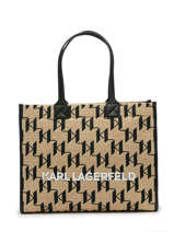 Sac Cabas K/skuare Raphia Karl lagerfeld Beige k skuare 235W3022