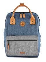 Sac  Dos Adventurer Medium Cabaia Bleu adventurer BAGS