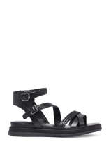 Sandales En Cuir Tamaris Noir accessoires 20