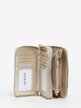 Portefeuille Guess Gris caddie GG878364-vue-porte