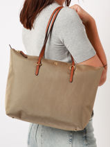 Schoudertas S Keaton 26 Nylon Lauren ralph lauren Groen chadwick 31916737-vue-porte