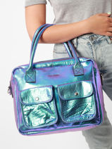 Sac Port Main A4 Paul marius Multicolore scarabee DANDYSCA-vue-porte