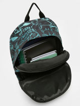 Sac  Dos 2 Compartiments Rip curl Bleu twisted weekend TW134MBA-vue-porte