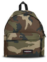 Sac  Dos Padded Pak'r Core  Eastpak Vert authentic EK620