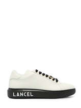 Sneakers Signature En Cuir Lancel Noir women A12256