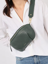 Sac Banane Tradition Cuir Etrier Vert tradition EHER022M-vue-porte