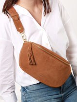 Sac Banane Etrier Marron voltige EVOL022L-vue-porte