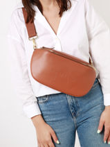 Sac Banane L Fulgurant Cuir Etrier Marron fulgurant EFUL022L-vue-porte