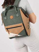 Sac  Dos Adventurer Medium Cabaia Vert adventurer BAGS-vue-porte