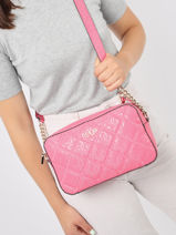 Sac Bandoulire Caddie Guess Rose caddie GG878314-vue-porte