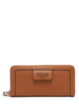 Portefeuille Guess Marron eco angy EVG89654