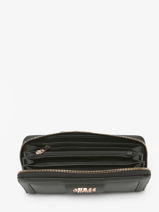 Portefeuille Guess Noir eco angy EVG89654-vue-porte