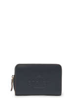 Porte-monnaie Cuir Etrier Bleu fulgurant EFUL090M