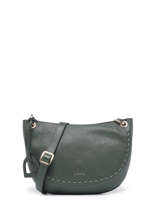 Sac Bandoulire M Tradition Cuir Etrier Vert tradition EHER024M