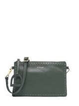 Sac Bandoulire Tradition Cuir Etrier Vert tradition EHER14