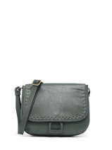 Sac Bandoulire Tradition Cuir Etrier Vert tradition EHER23