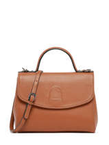 Cross Body Tas Balade Leder Etrier Bruin balade EBAL046M