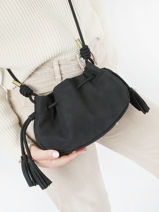 Cross Body Tas Cerisier Woomen Zwart cerisier WCER06-vue-porte