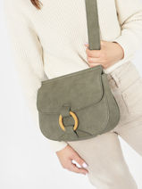 Sac Bandoulire Acacia Woomen Vert acacia WACAC41-vue-porte