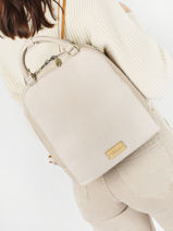 Sac  Dos Woomen Beige erable WERA18-vue-porte