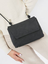 Cross Body Tas Cerisier Woomen Zwart cerisier WCER02-vue-porte