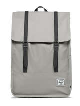 Sac  Dos 1 Compartiment Herschel Gris weather resistant 10999