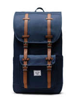 Sac  Dos 1 Compartiment + Pc 15" Herschel Bleu classics 11390