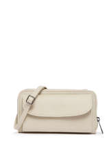 Sac Bandoulire Portefeuille Caviar Cuir Milano Beige caviar CA23068