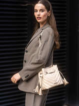 Sac Bandoulire Rafale Cuir Etrier Beige rafale ERAF004S