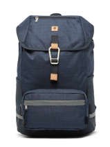 Sac  Dos 1 Compartiment + Pc 15" Faguo Bleu backpack 23LU0910