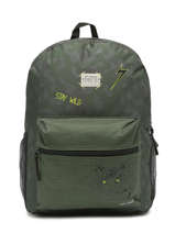 Sac  Dos 2 Compartiments Skooter Vert kind spirit 3504