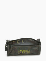 Trousse 1 Compartiment Extinct But Not Forgotten Skooter Vert extinct but not forgotten 3542-vue-porte