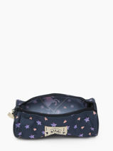 Trousse 1 Compartiment Milky kiss Bleu horse universe 3384-vue-porte