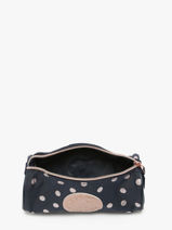 Trousse 1 Compartiment I Like Dots Milky kiss Bleu i like dots 3478-vue-porte