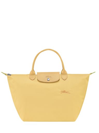 Longchamp Le pliage green Sac port main Jaune