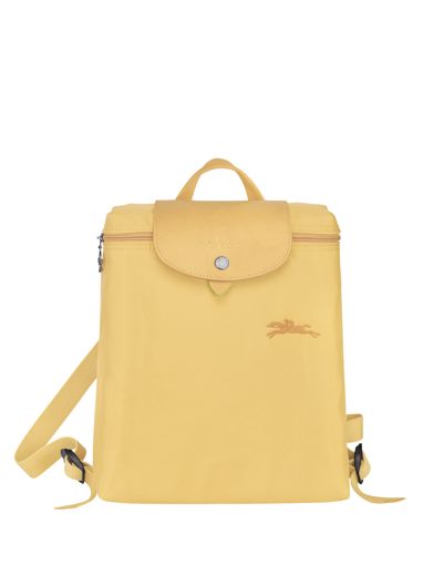 Longchamp Le pliage green Sac  dos Jaune