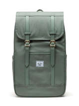 Rugzak 1 Compartiment Met 15" Laptopvak Herschel Groen classics 11397