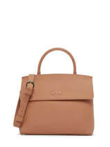 Sac Bandoulire Clarita Cuir Nathan baume Marron nathan 18