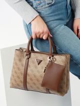 Sac Port Main Eco Craig Guess Marron eco craig ESG89680-vue-porte