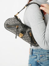 Sac Port paule Belle Vintage Guess Noir belle vintage JA896618-vue-porte
