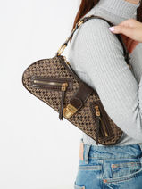 Baguette Belle Vintage Guess Marron belle vintage JK896618-vue-porte