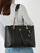Sac Port paule Eco Craig Guess Noir eco craig VG896823-vue-porte