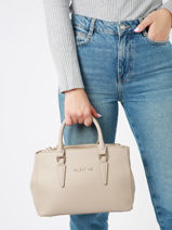 Sac Port Main Zero Re Polyester Recycl Valentino Beige zero re VBS7B302-vue-porte