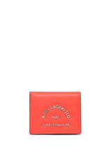 Portefeuille Karl lagerfeld Orange rsg 235W3249