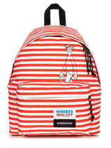 Sac  Dos 1 Compartiment Eastpak Rouge where is wally K620WAL