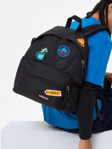 Sac  Dos Eastpak Noir pbg authentic PBGA5B74-vue-porte